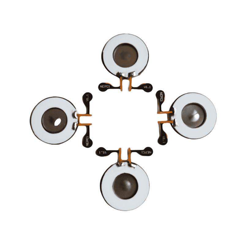 KNN16-140K Mrežasti medicinski inhalacijski raspršivač bez olova, brzina raspršivanja 0,30 ml/min, srednja veličina čestica 3,5 um FPC prilagođeni diskovi nebulizatora za lemljenje